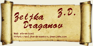 Željka Draganov vizit kartica